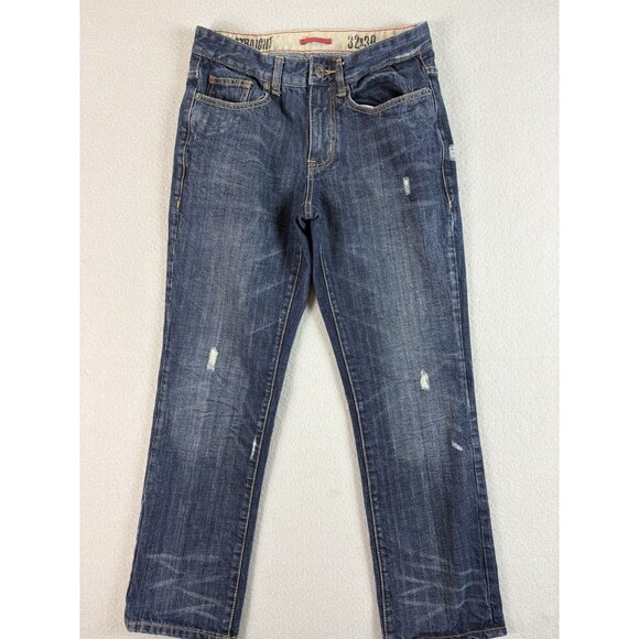 Converse Vintage Straight Jeans Mens 31x29 Blue One Star Premium Denim Tag 32x30 - Picture 1 of 15